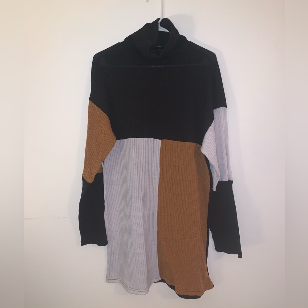Turtleneck dress